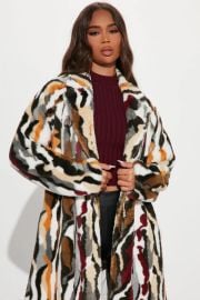 Get Like Me Coat - Multi Color Fashion Nova at Fashion Nova