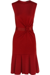 Giambattista Valli Red Wool Dress at The Outnet