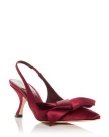 Giambattista Valli Womens Bow Slingback Pumps Bloomingdales at Bloomingdales