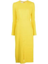 Giambattista Valli front-slit long-sleeved Dress - Farfetch at Farfetch