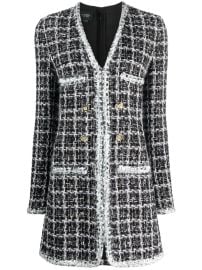 Giambattista Valli long-sleeve Tweed Minidress - at Farfetch