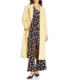Gianni Bini x Sydney Silverman The Jenna Wool Blend Single Breasted Notch Collar Coat Dillardx27s at Dillards