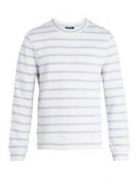 Gianno Tutti-embroidered striped cotton sweatshirt at Matches