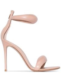 Gianvito Rossi Bijoux 105mm Padded Sandals Pink at Farfetch