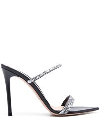 Gianvito Rossi Cannes 105mm Leather Sandals - at Farfetch