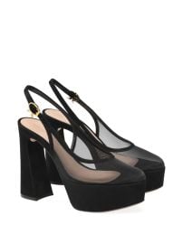 Gianvito Rossi Chopine Pumps Black at Farfetch