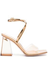 Gianvito Rossi Cosmic Sandal 90mm Leather Sandals - at Farfetch