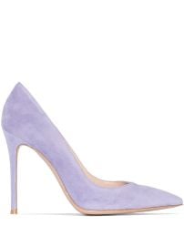 Gianvito Rossi Gianvito 105mm suede pumps at Farfetch