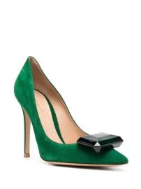 Gianvito Rossi Jaipur maxi-gemstone Pumps - at Farfetch