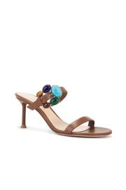 Gianvito Rossi Nappa Mule Sandal at FWRD