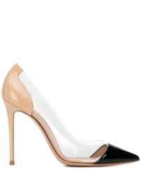 Gianvito Rossi Plexi Stiletto Pumps - at Farfetch