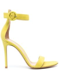 Gianvito Rossi Portofino 105mm Suede Sandals - at Farfetch