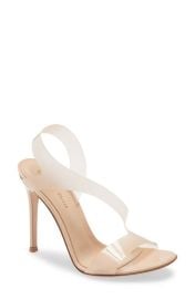 Gianvito Rossi Slingback Sandal in Nude Nude at Nordstrom