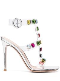 Gianvito Rossi crystal-embellished 105mm Sandals - Farfetch at Farfetch