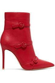 Gianvito rossi Robin 100 buckled leather ankle boots at Net A Porter