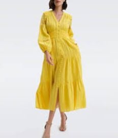 Gigi Cotton Dress Diane von Furstenberg at Diane von Furstenberg