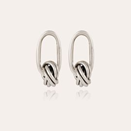 Gil earrings silver at Gas Bijoux