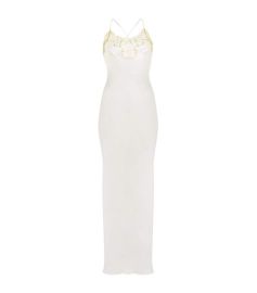 Gilda & Pearl Long Gina Satin Slip at Harrods