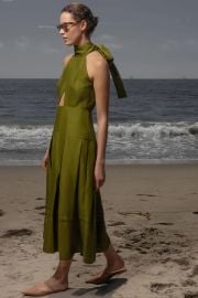 Ginger Dress - Frog Linen Heidi Merrick at Heidi Merrick