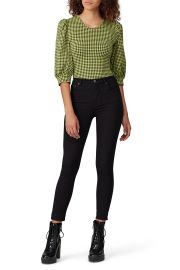 Gingham Jilly Top by Amanda Uprichard for 30 Rent the Runway at Rent The Runway