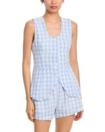 Gingham Vest at Bloomingdales