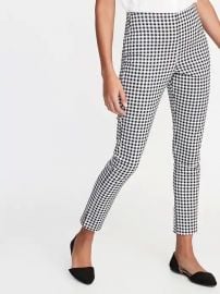 Gingham pants at Old Navy