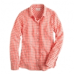 Gingham shirt at Jcrew at J. Crew