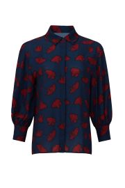 Ginkgo Print Blouse by Jason Wu for 75 at Rent the Runway