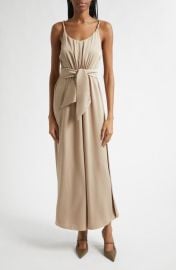 Giorgio Armani Dune Crepe Midi Dress at Nordstrom