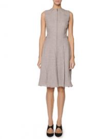 Giorgio Armani Sleeveless Zip-Front Dress at Neiman Marcus