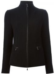 Giorgio Armani Zipped Knit Jacket - Apropos The Concept Store at Farfetch