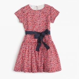 Girls  heart-print dress at J. Crew