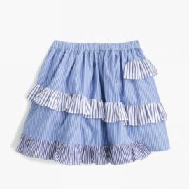 Girls  mixed-stripe skirt at J. Crew