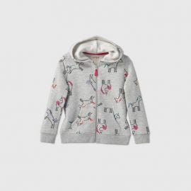 Girls\' Printed Zip-Up Hoodie by Cat  Jack at Target at Target