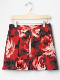 Girls Rose Pleated Skirt at Gap