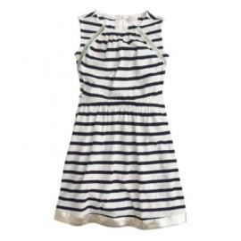 Girls cross-back striped sundress at J. Crew