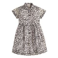 Girls leopard print shirtdress at J. Crew