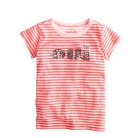 Girls oui-non sequin T-shirt at J. Crew