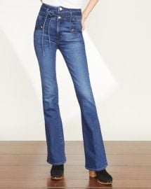 Giselle High-Rise Skinny Flare Jean at Veronica Beard