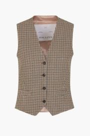 Giuliva Andrea Vest in Wool Houndstooth at Giuliva Heritage