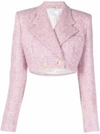 Giuseppe Di Morabito Tweed Cropped Blazer - at Farfetch