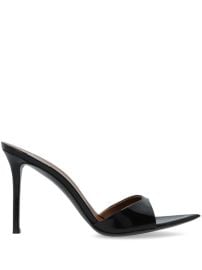 Giuseppe Zanotti 90mm Intriigo Mules Black at Farfetch