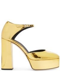 Giuseppe Zanotti Bebe 105mm platform-sole Sandals Gold at Farfetch