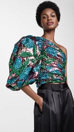 Giuseppe di Morabito One Shoulder Sequin Top at Shopbop