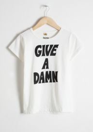 Give a Damn T-shirt by The Deep End Club at & Other Stories