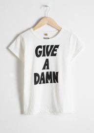 Give a damn t-shirt at & Other Stories