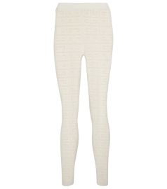 Givenchy - 4G jacquard mid-rise leggings at Mytheresa