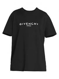 Givenchy - Masculine Cotton Logo Tee at Saks Fifth Avenue