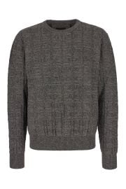 Givenchy 4G Motif Knitted Pullover at Cettire