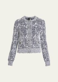 Givenchy 4G Tweed Cardigan at Bergdorf Goodman